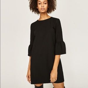 Zara black mini dress